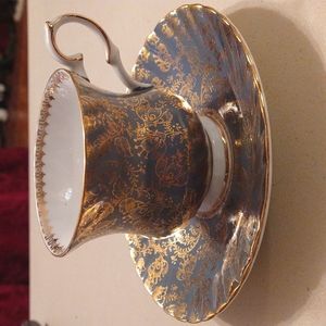 Vintage Bone China Cup & Saucer